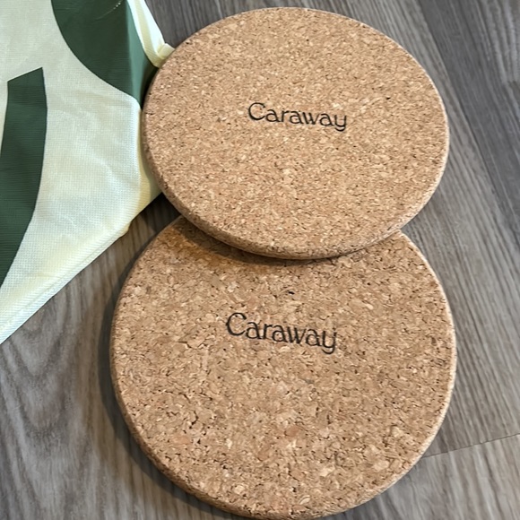 caraway Kitchen Caraway Bundle Two Large Dustbags And Two Trivets